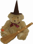 Witch Halloween Teddy Bear